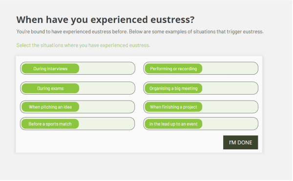 online resilience tools - eustress