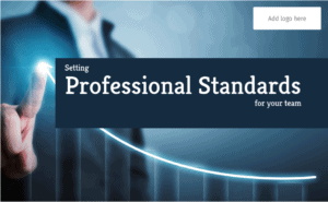 setting professional standards