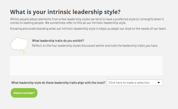 online leadership training
