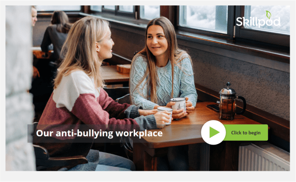Anti-bullying workplace training