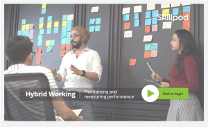 manage performance in a hybrid workplace